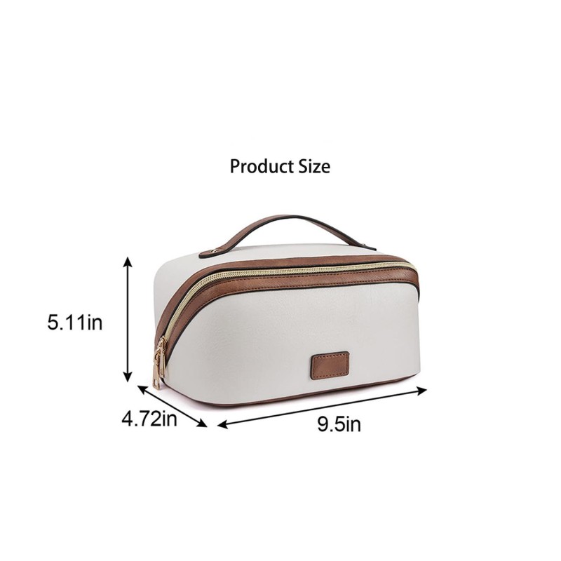 Cosmetic Bag Factory - PU Waterproof Large-capacity Travel Makeup