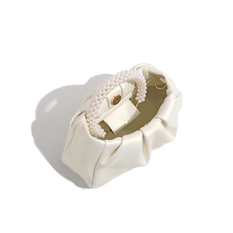 Crossbody Bag Manufacturer - Trendy Luxury Pearl-Embellish Floral