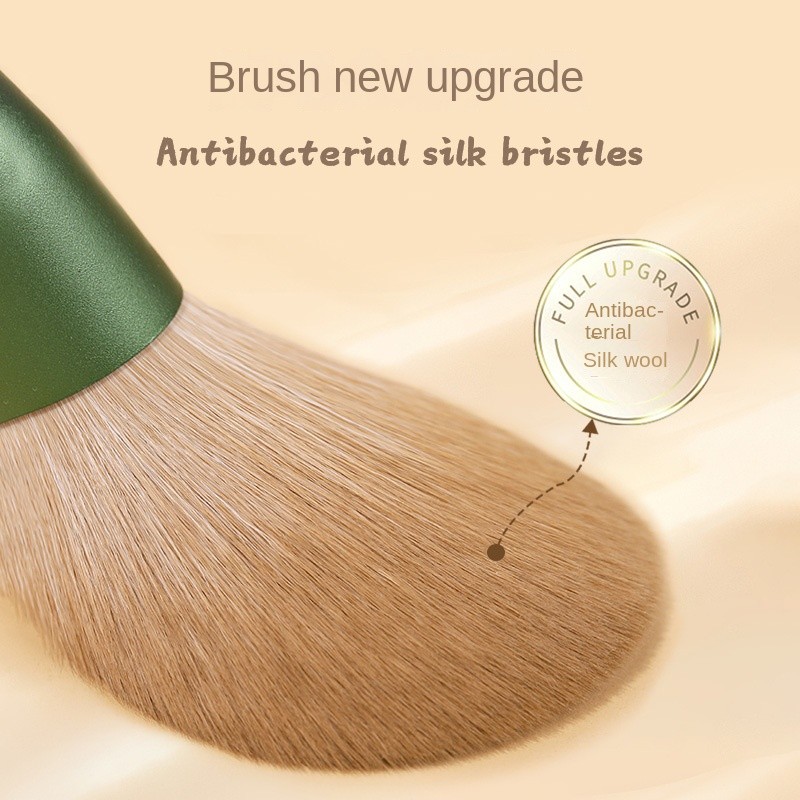 Makeup Brush Set Factory - Luxury 10-Piece Professional Green