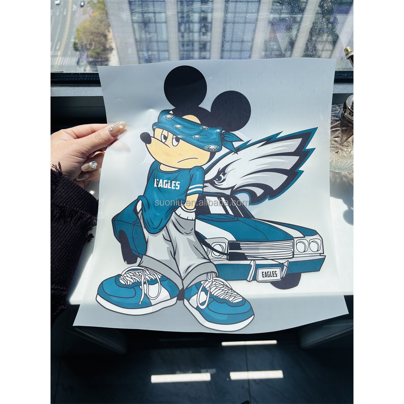 DTF Vinyl Iron Sticker Factory - Hot Pressed Screen Printing