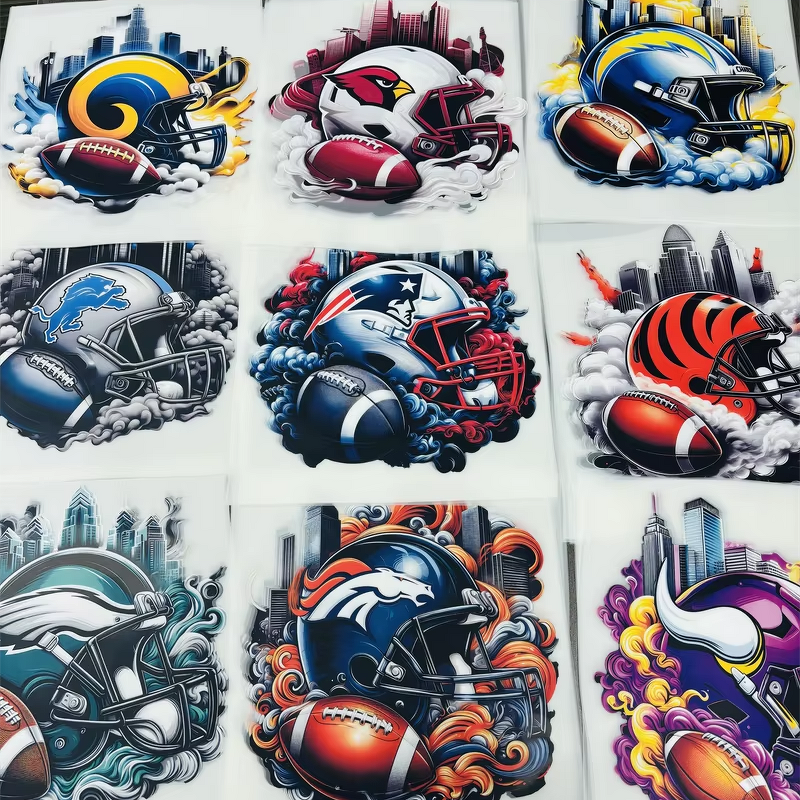 DTF Transfers Manufacturer - Customized Denver Broncos Sticker