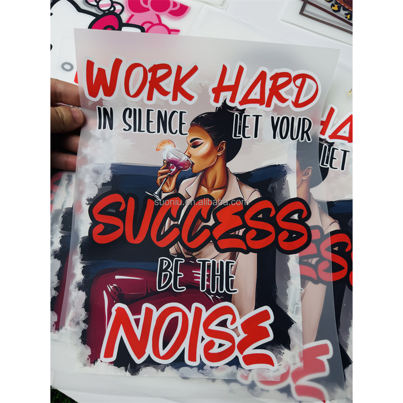 DTF Sticker Factory - High Quality Black Girl Design Transfer