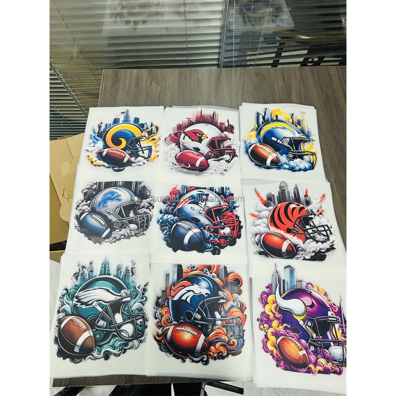 Screen Prints Transfers Factory - High Quality DTF Sticker Clothing