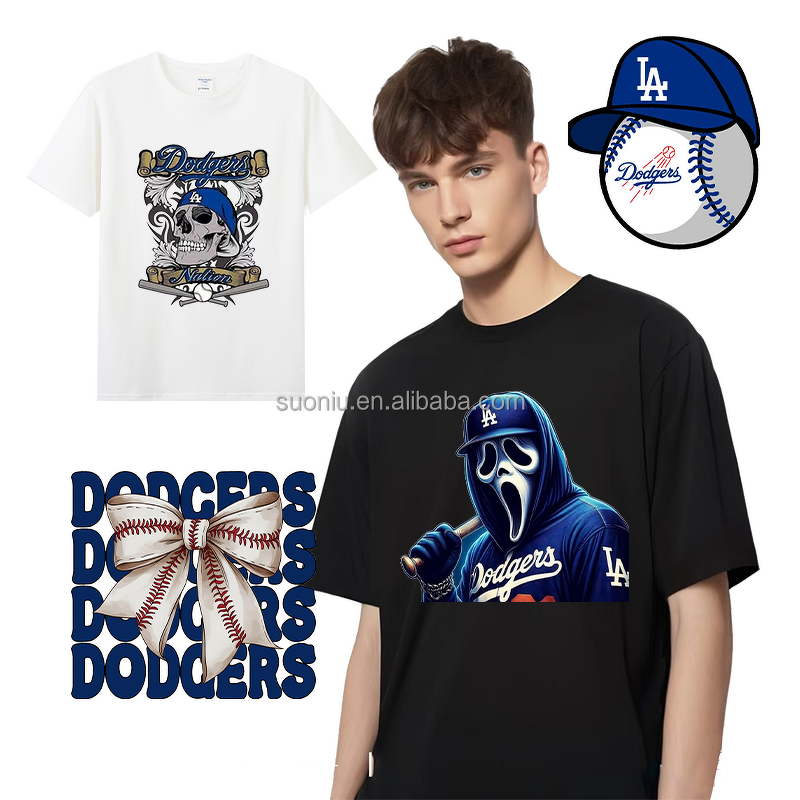 DTF Sticker Manufacturer - Wholesale Dodgers Baseball Logo