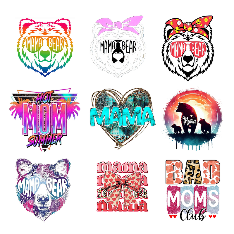 DTF Print Transfer Manufacturer - High Quality Mama's Hot Sale Design
