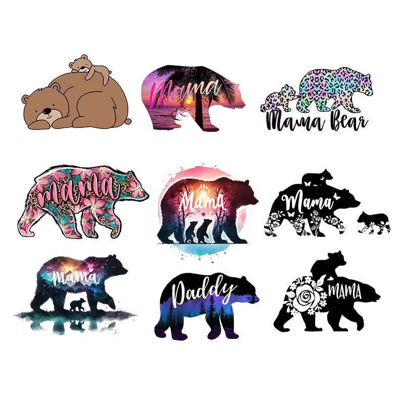 DTF Transfers Manufacturer - Mother's Day DTF Iron-on Label