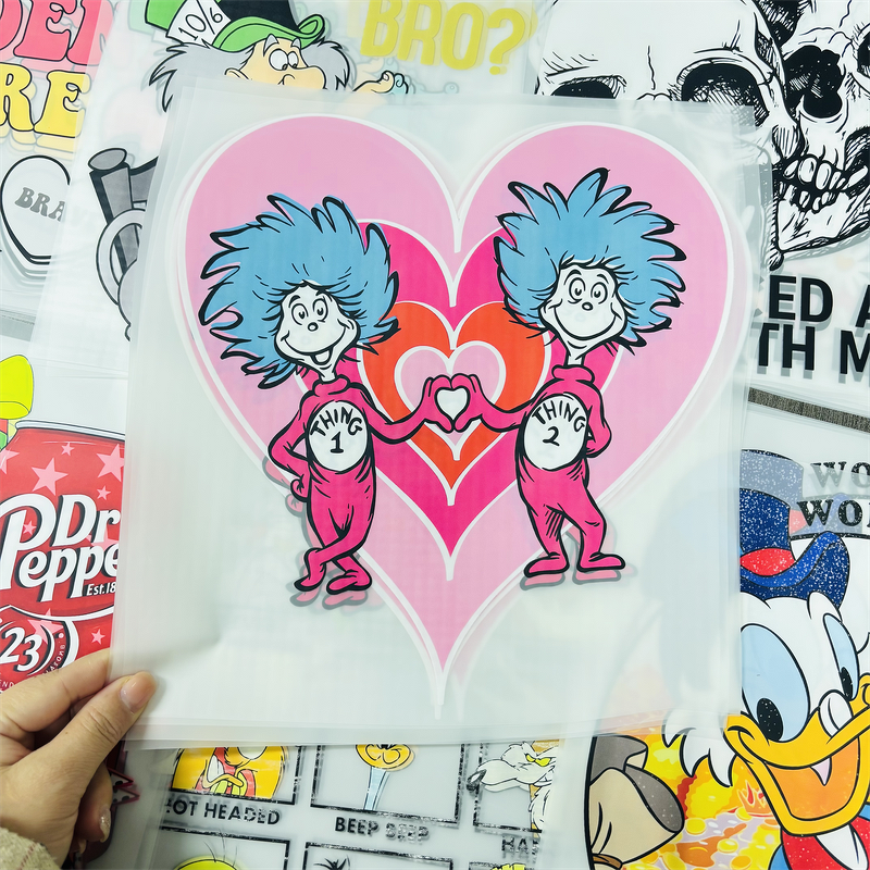 Heat Transfer Sticker Manufacturer - Custom Valentine's Day Design