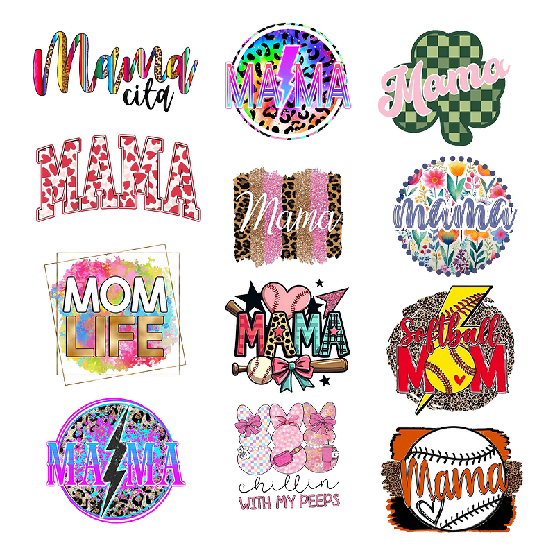DTF Transfers Factory - Mother's Day Custom Logo Sticker
