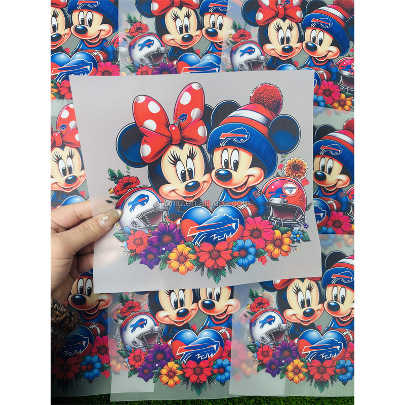 Heat Press Patches Factory - Wholesale NFL Design DTF Transfer