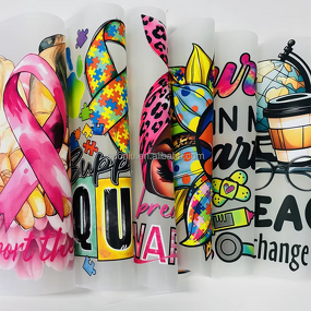 Screen Prints Transfers Factory - High Quality DTF Sticker Clothing