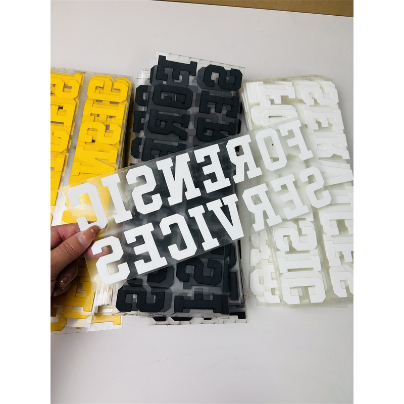 3D Logo Transfer Sticker Manufacturer - Customized Reflective Silver