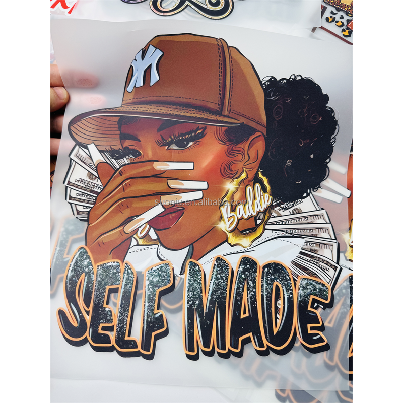 DTF Prints Manufacturer - Black Girl Design Custom Transfer