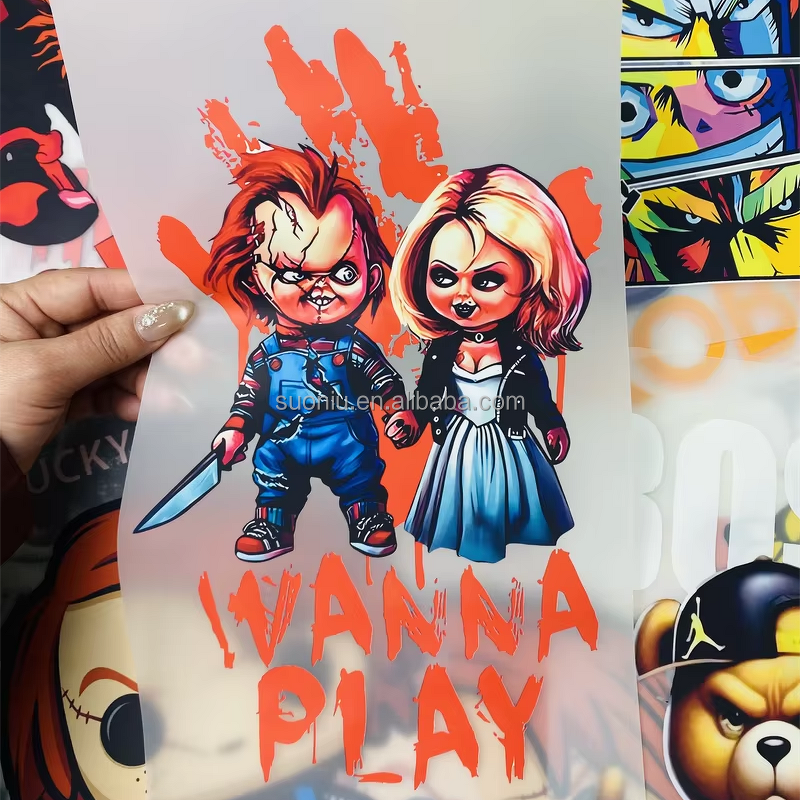 Stretchable Vinyl Transfer Factory - High Quality Hot Press Sticker