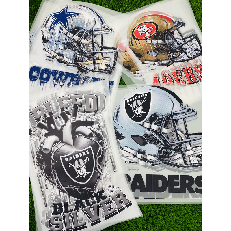 DTF Transfers Factory - Customization NFL Team Design Wholesale