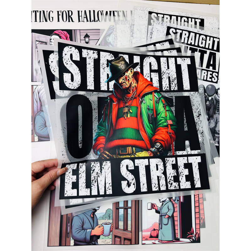 DTF Digital Transfer Manufacturer - Halloween PET Heat Transfer