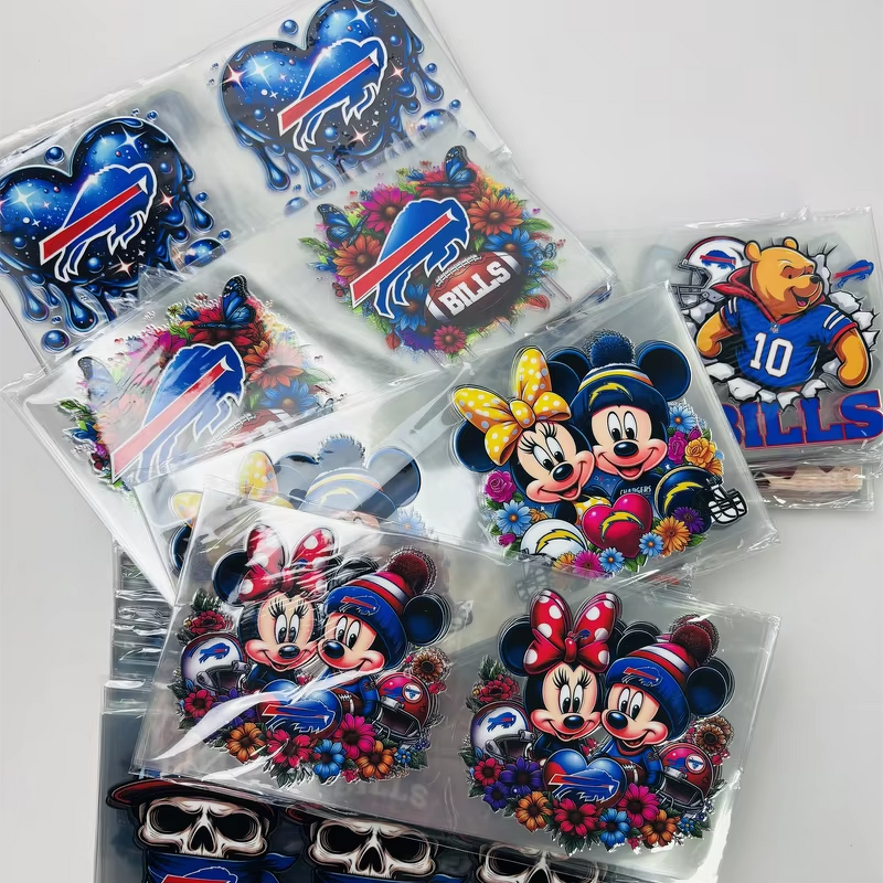 UV DTF Cup Wraps Manufacturer - Wholesale Waterproof Glassware Stickers