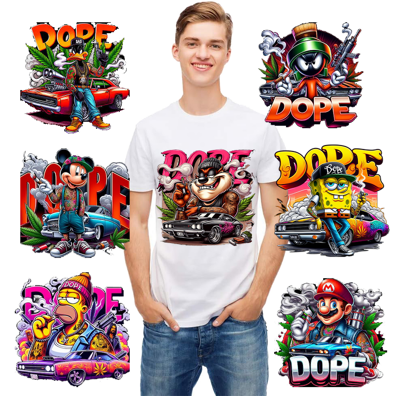 DTF Designs Manufacturer - High Quality DOPE Plastisol Transfer