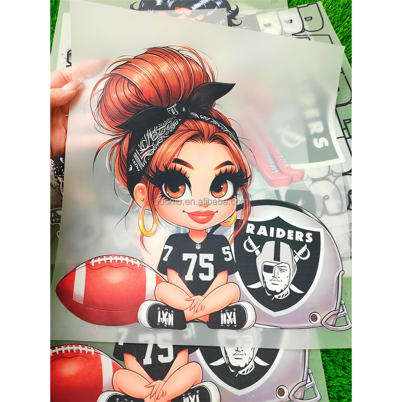 NFL DTF Heat Transfer Factory - High Quality Plastisol Printed