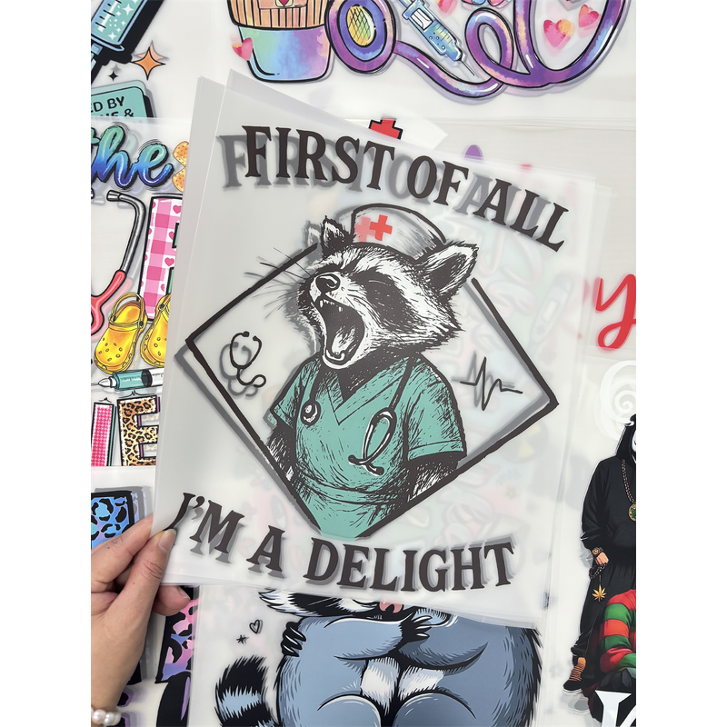 DTF Transfer Sticker Manufacturer - Waterproof Iron-on Transfer