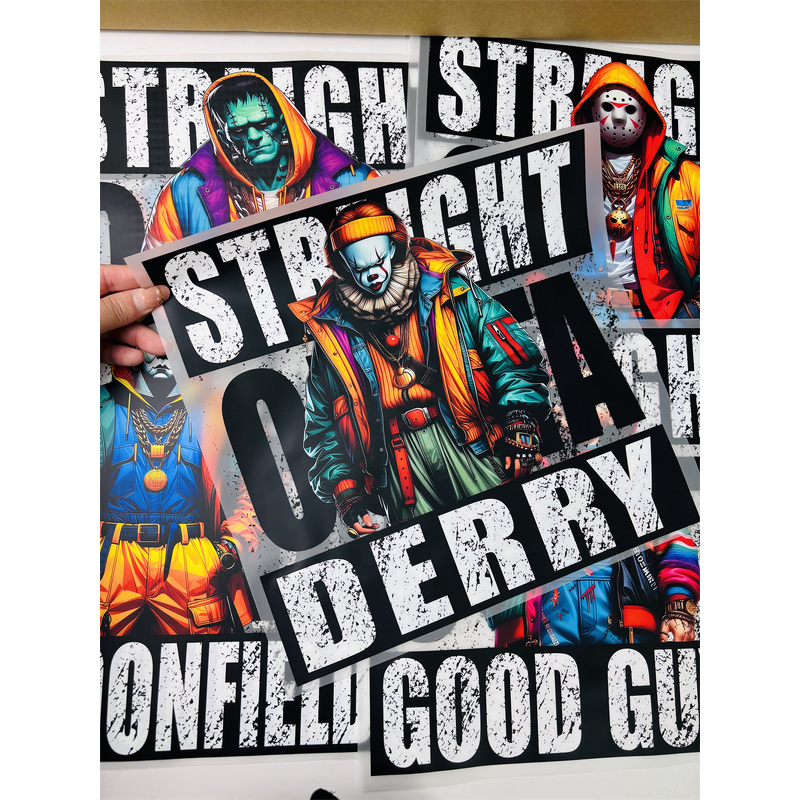 DTF Print Images Manufacturer - High Quality Halloween DTF Stickers