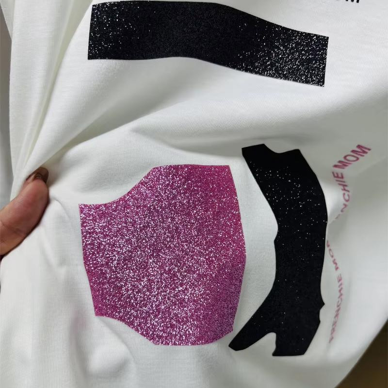 3D Silicone Heat Transfer Factory - Wholesale Flash Rainbow Material