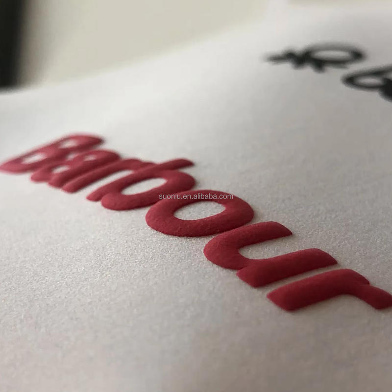 Silicone Heat Transfer Patch Manufacturer - 3D HTV Puff Printing