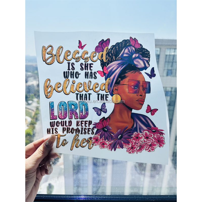 DTF Sticker Factory - High Quality Black Girl Design Transfer