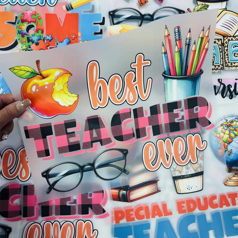 Heat Press Stickers Manufacturer - Wholesale Teachers' Day DTF