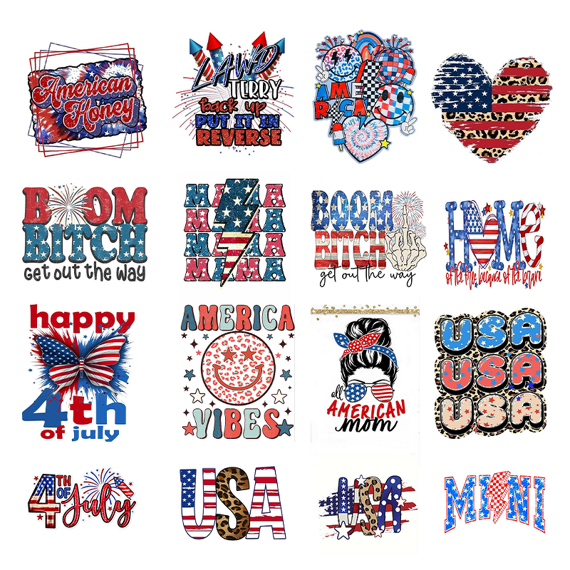 DTF Transfers Manufacturer - Wholesale US Independence Day Sticker