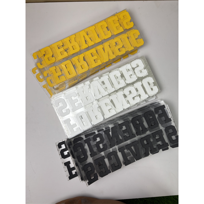 3D Logo Transfer Sticker Manufacturer - Customized Reflective Silver