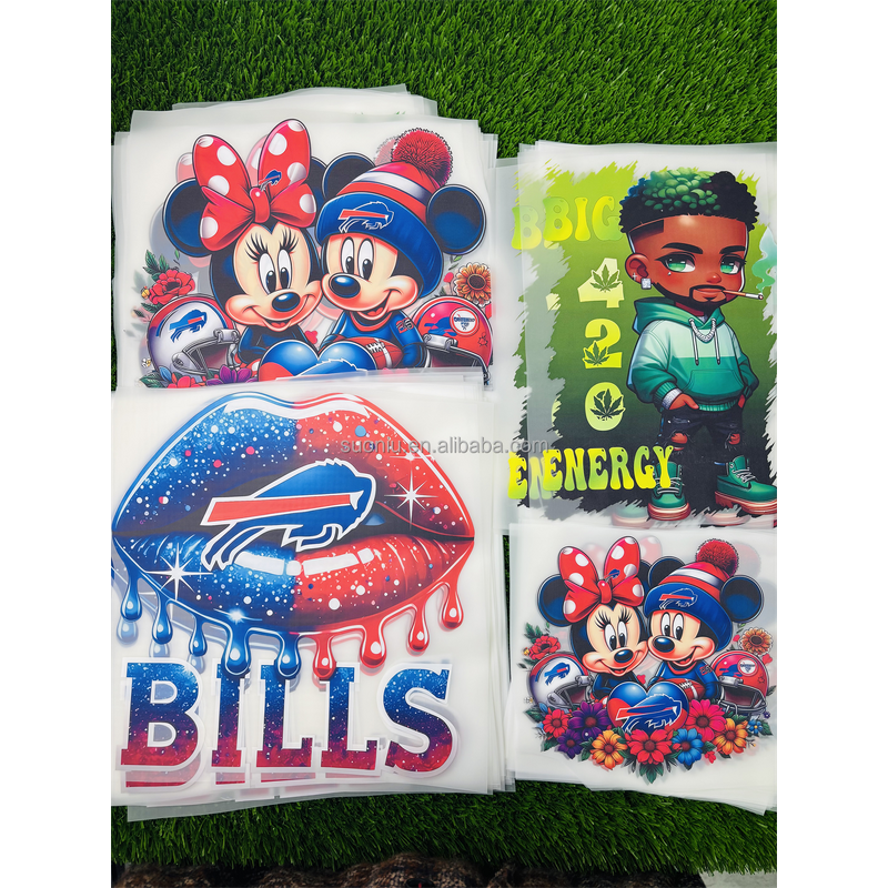 Heat Press Patches Factory - Wholesale NFL Design DTF Transfer