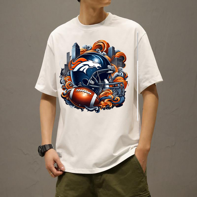 DTF Transfers Manufacturer - Customized Denver Broncos Sticker