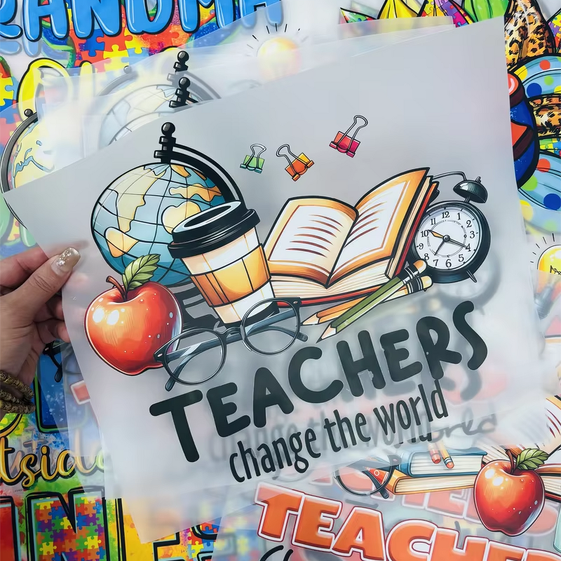 Heat Press Stickers Manufacturer - Wholesale Teachers' Day DTF