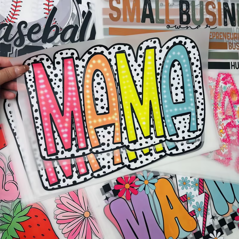DTF Transfers Factory - MAMA Custom Waterproof PET Transfers