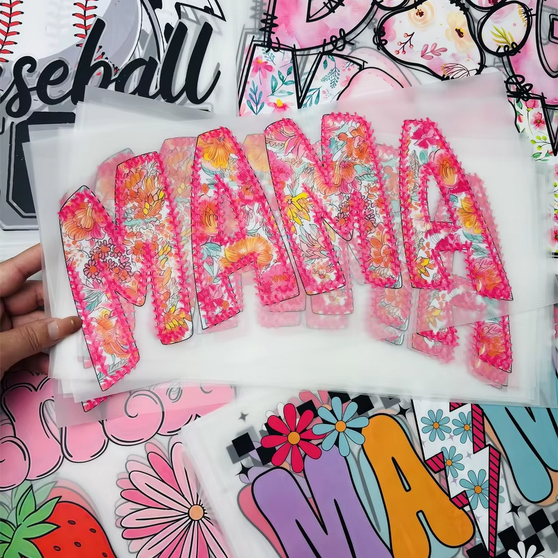 DTF Transfers Factory - MAMA Custom Waterproof PET Transfers