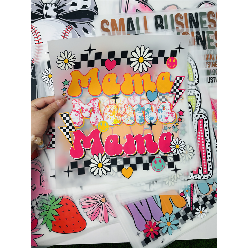 DTF Transfers Factory - MAMA Custom Waterproof PET Transfers