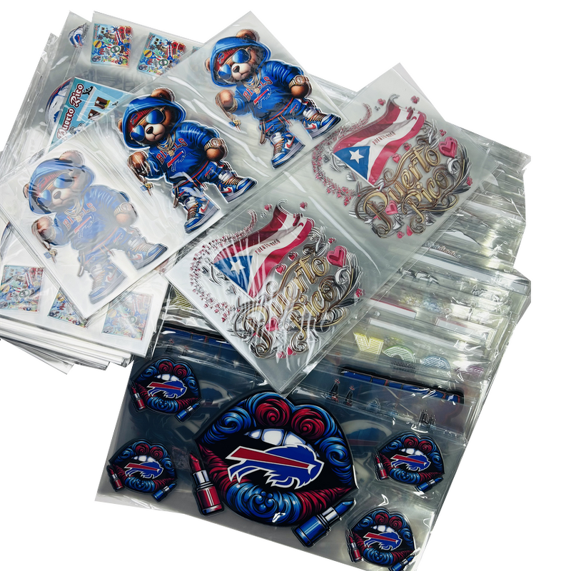 UV DTF Cup Wraps Factory - High Quality DTF Prints Ready to Press