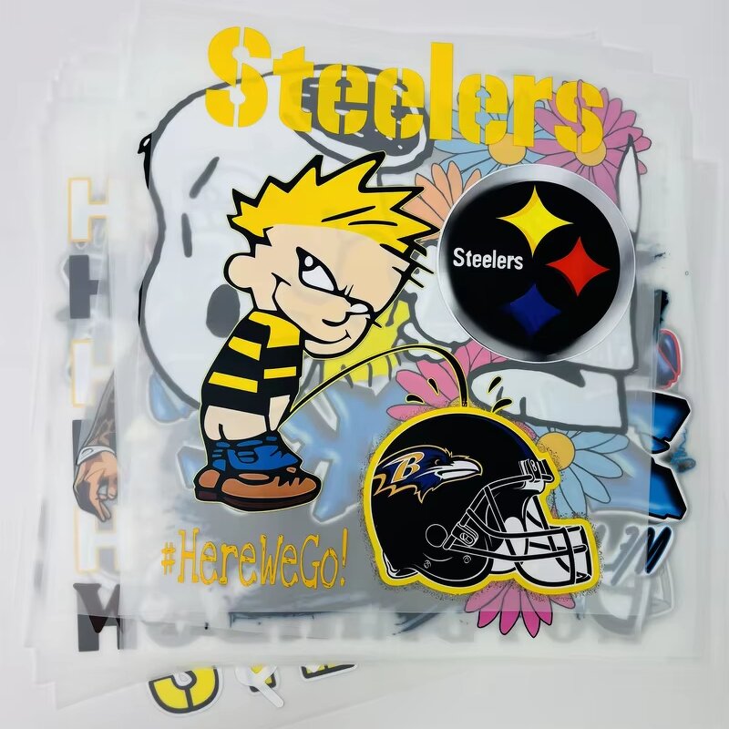 DTF Printing Factory - NFL Designs Plastisol Heat Transfer
