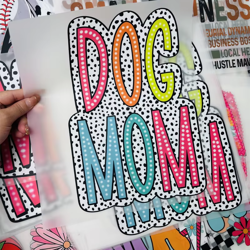 DTF Transfers Factory - MAMA Custom Waterproof PET Transfers