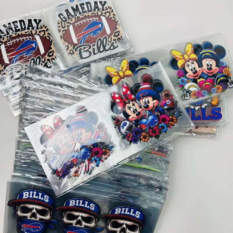 Tumbler Decals Manufacturer - Custom 16oz 20oz UV DTF Cup Wraps