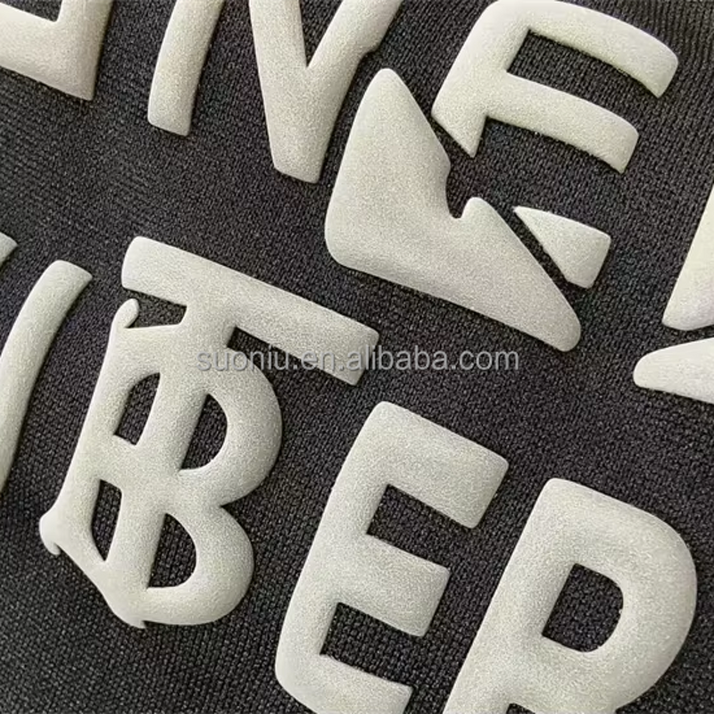 Silicone Heat Transfer Patch Manufacturer - 3D HTV Puff Printing