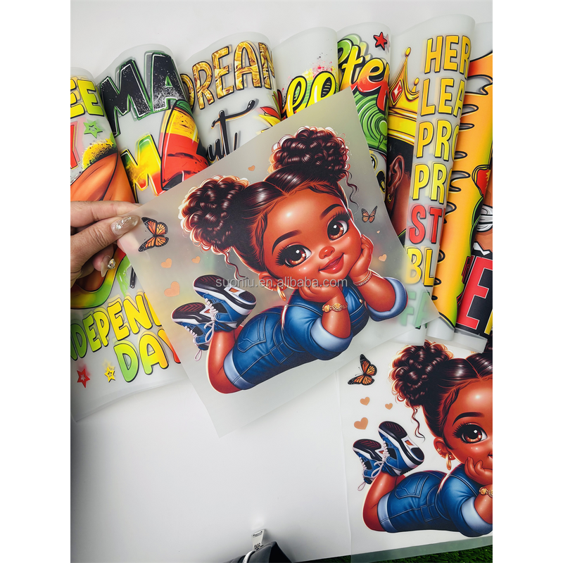 Heat Press Decals Factory - Low MOQ Custom Design DTF Transfer