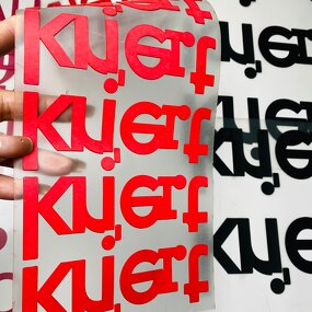 3D Silicone Thermal Transfer Factory - Low MOQ Vinyl Printing