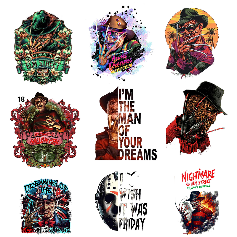 DTF Heat Transfer Sticker Manufacturer - Halloween Vinyl HTV Design