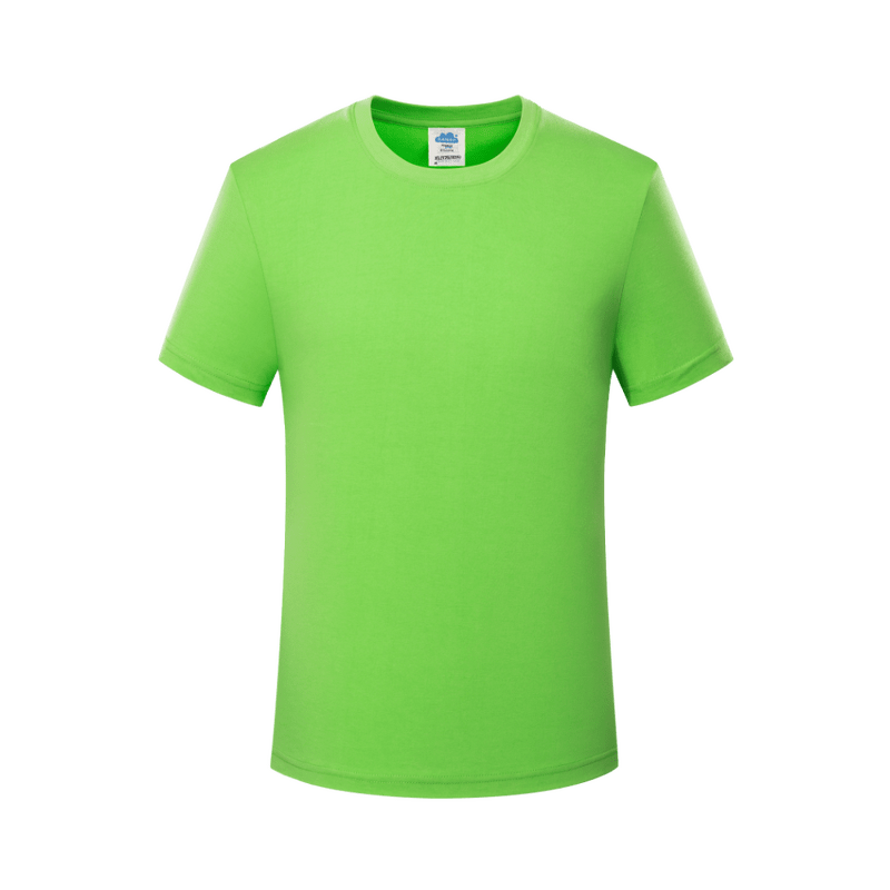 T-Shirt Factory - Men's Summer Cotton Solid Color Slim Fit Casual