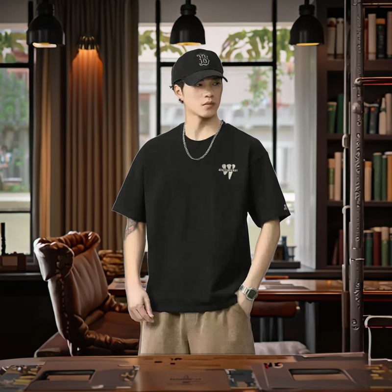 T-Shirt Factory - Men's High Quality 100% Cotton Hip Hop Style Tee