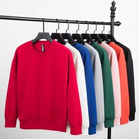 Sweatshirt Factory - Wholesale Men's Long Sleeve Crew Neck Pullover
