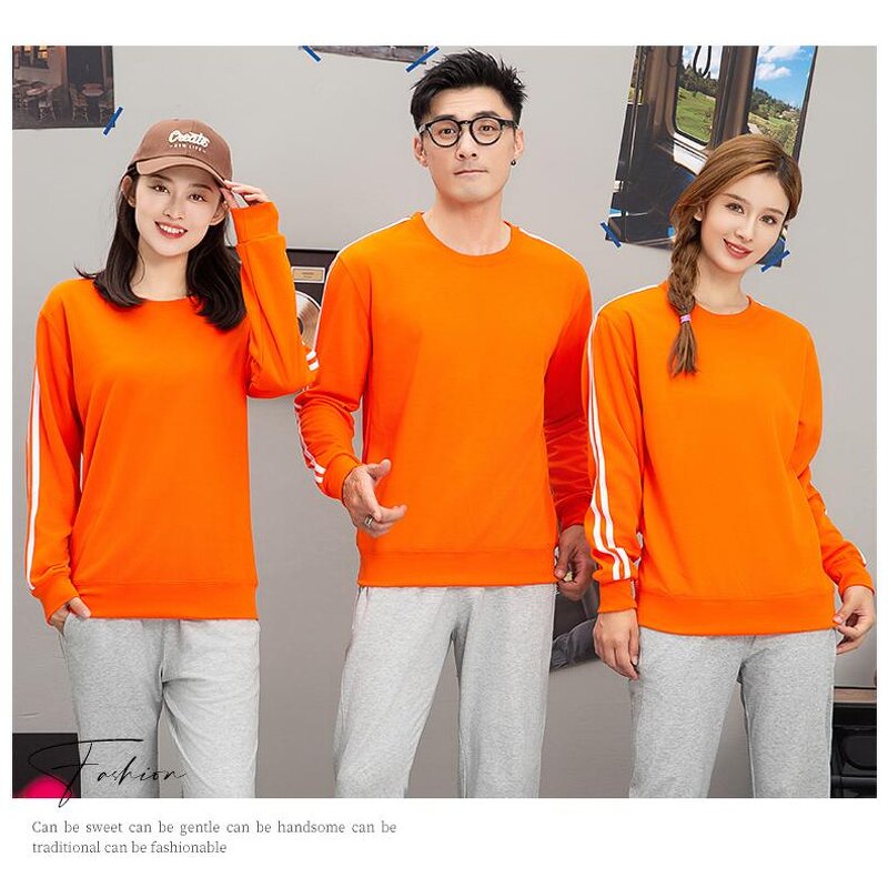 Sweater Factory - Wholesale Crewneck Plain Cotton Embroidered Sweater