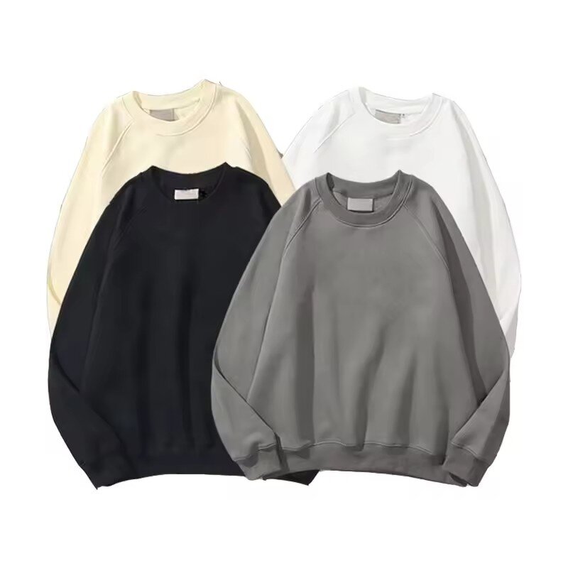 Sweater Factory - Wholesale Cotton Embroidery Terry Drop Shoulder Loose