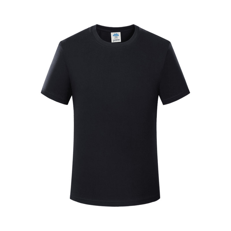 T-Shirt Factory - Men's Summer Cotton Solid Color Slim Fit Casual